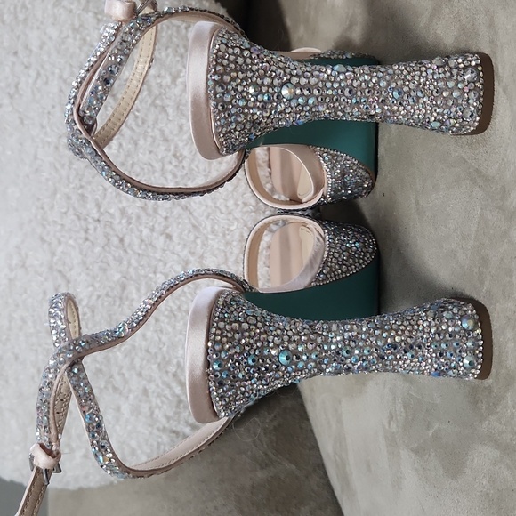 Beth Blue by Betsey Johnson Wedding Heels - Picture 5 of 7